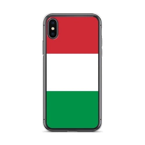 image-Coque iPhone Drapeau de l'Italie – Étui Souple – Résistant et Antichoc