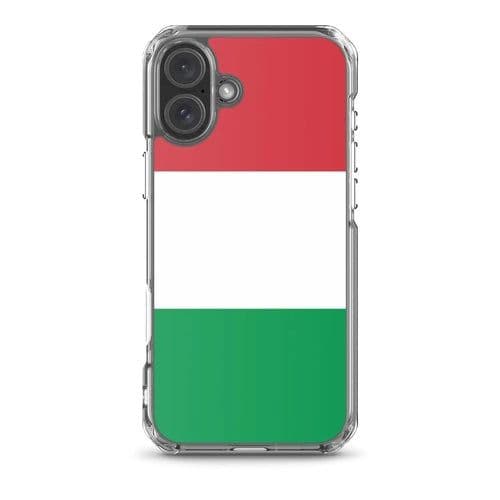 image-Coque iPhone Drapeau de l'Italie – Étui Souple – Résistant et Antichoc