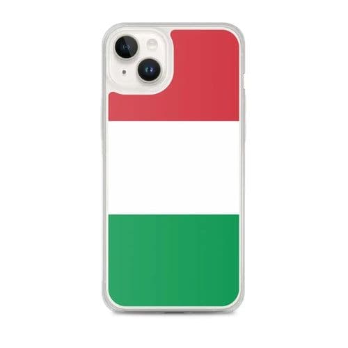 image-Coque iPhone Drapeau de l'Italie – Étui Souple – Résistant et Antichoc
