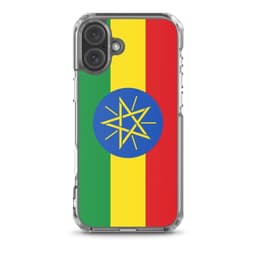 image-Coque iPhone Drapeau de l'Éthiopie – Étui Souple – Résistant et Antich