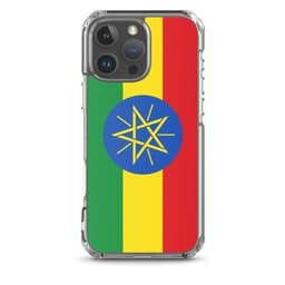 image-Coque iPhone Drapeau de l'Éthiopie – Étui Souple – Résistant et Antich