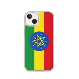 image-Coque iPhone Drapeau de l'Éthiopie – Étui Souple – Résistant et Antich