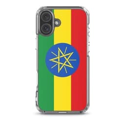 image-Coque iPhone Drapeau de l'Éthiopie – Étui Souple – Résistant et Antich