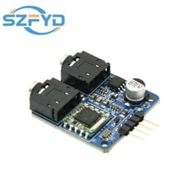 image-TEA5767 FM Stereo Radio Module For 76-108MHZ With Free Cable Antenna