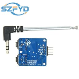 image-TEA5767 FM Stereo Radio Module For 76-108MHZ With Free Cable Antenna