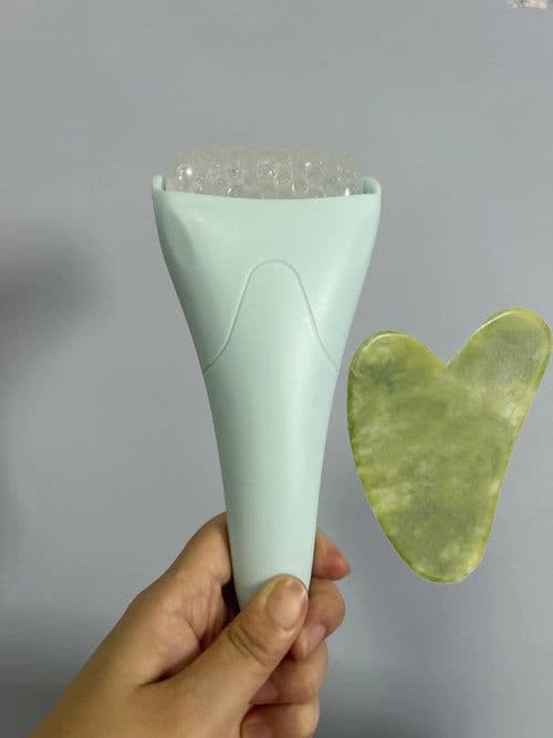 image-Ice Roller Massager Facial Ice Head Roller Massage