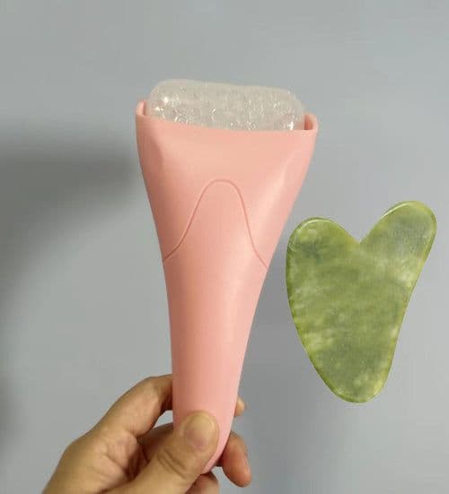 image-Ice Roller Massager Facial Ice Head Roller Massage