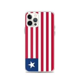image-Coque iPhone Drapeau du Liberia – Étui Souple – Résistant et Antichoc