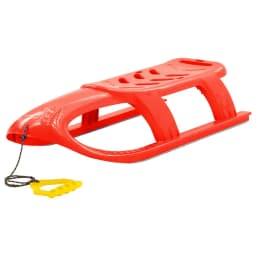 image-vidaXL Sledge for Children Red 102.5x40x23 cm Polypropylene