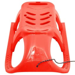 image-vidaXL Sledge for Children Red 102.5x40x23 cm Polypropylene