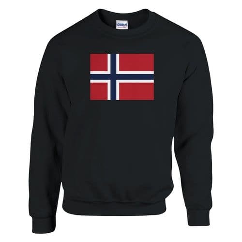 image-Sweat-shirt Drapeau de la Norvège