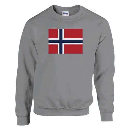image-Sweat-shirt Drapeau de la Norvège
