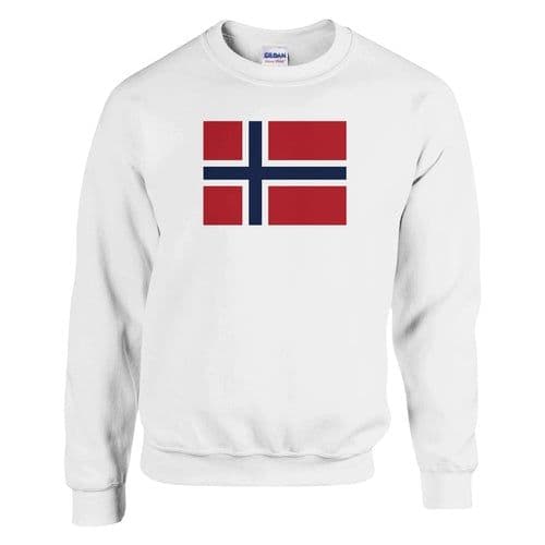 image-Sweat-shirt Drapeau de la Norvège