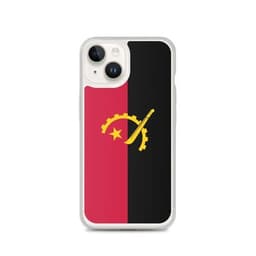 image-Coque iPhone Drapeau de l'Angola – Étui Souple – Résistant et Antichoc
