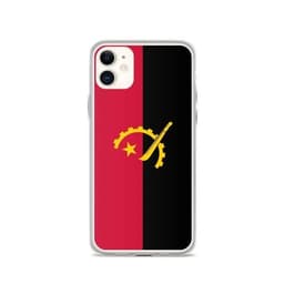 image-Coque iPhone Drapeau de l'Angola – Étui Souple – Résistant et Antichoc