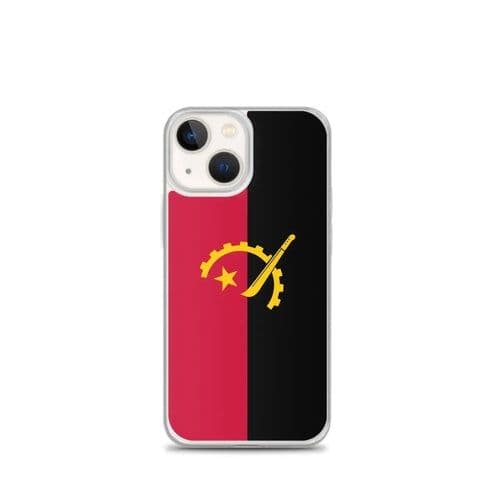 image-Coque iPhone Drapeau de l'Angola – Étui Souple – Résistant et Antichoc