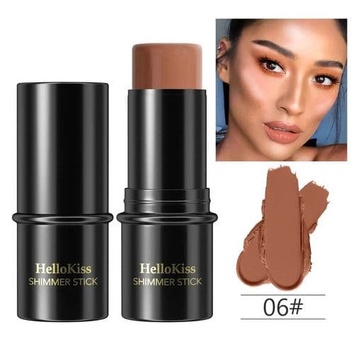 image-Highlighting&Bronzer Stick Face Brightening Blusher Rouge Concealer