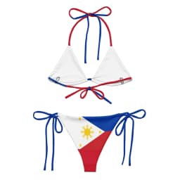 image-Bikini Femme – Drapeau des Philippines – Maillot de Bain 2 Pièces