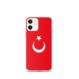 image-Coque iPhone Drapeau de la Turquie – Étui Souple – Résistant et Antich