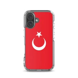 image-Coque iPhone Drapeau de la Turquie – Étui Souple – Résistant et Antich