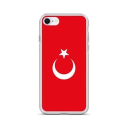 image-Coque iPhone Drapeau de la Turquie – Étui Souple – Résistant et Antich