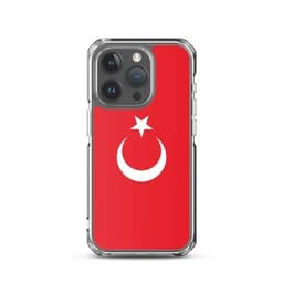 image-Coque iPhone Drapeau de la Turquie – Étui Souple – Résistant et Antich