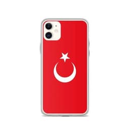 image-Coque iPhone Drapeau de la Turquie – Étui Souple – Résistant et Antich