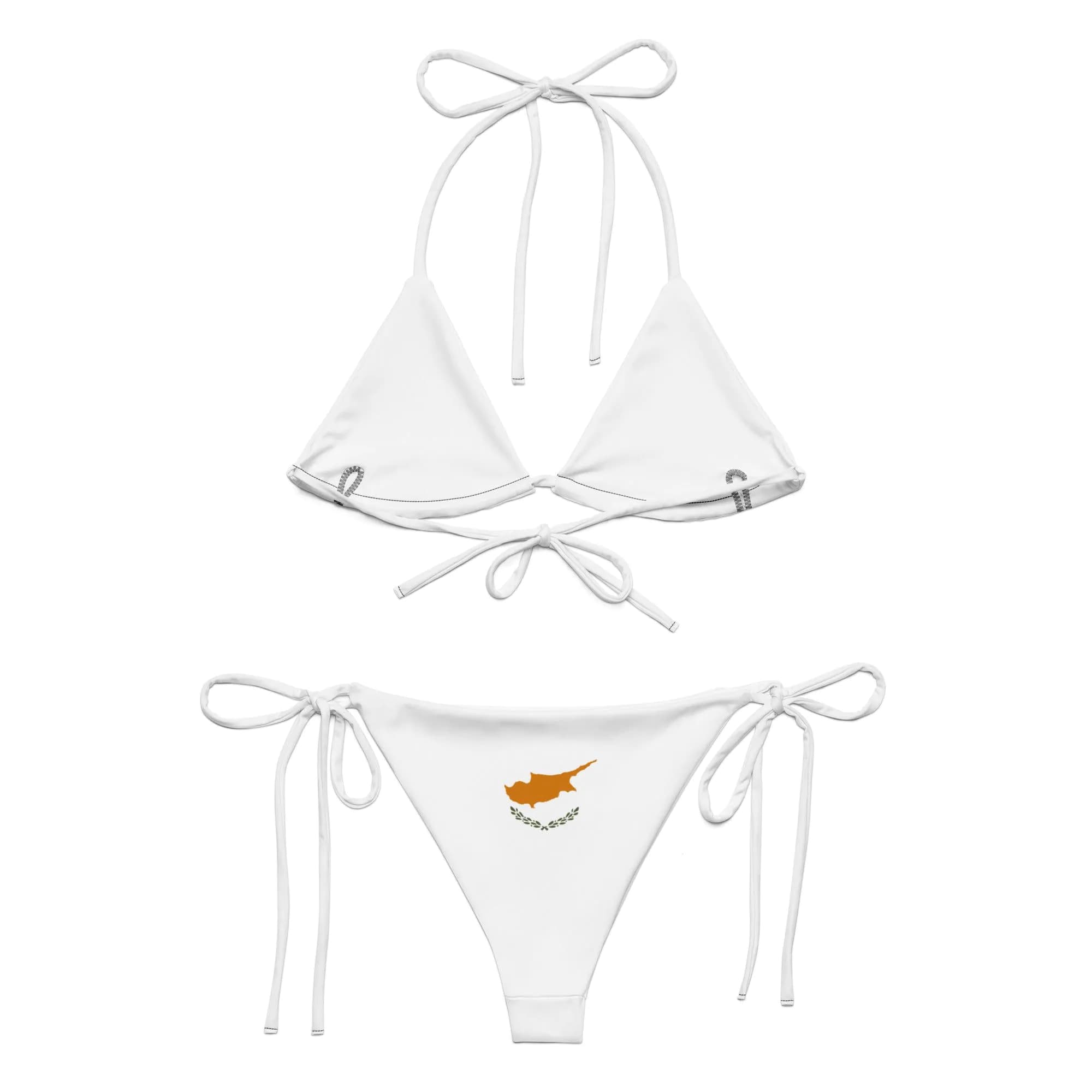 image-Bikini Femme – Drapeau de Chypre – Maillot de Bain 2 Pièces