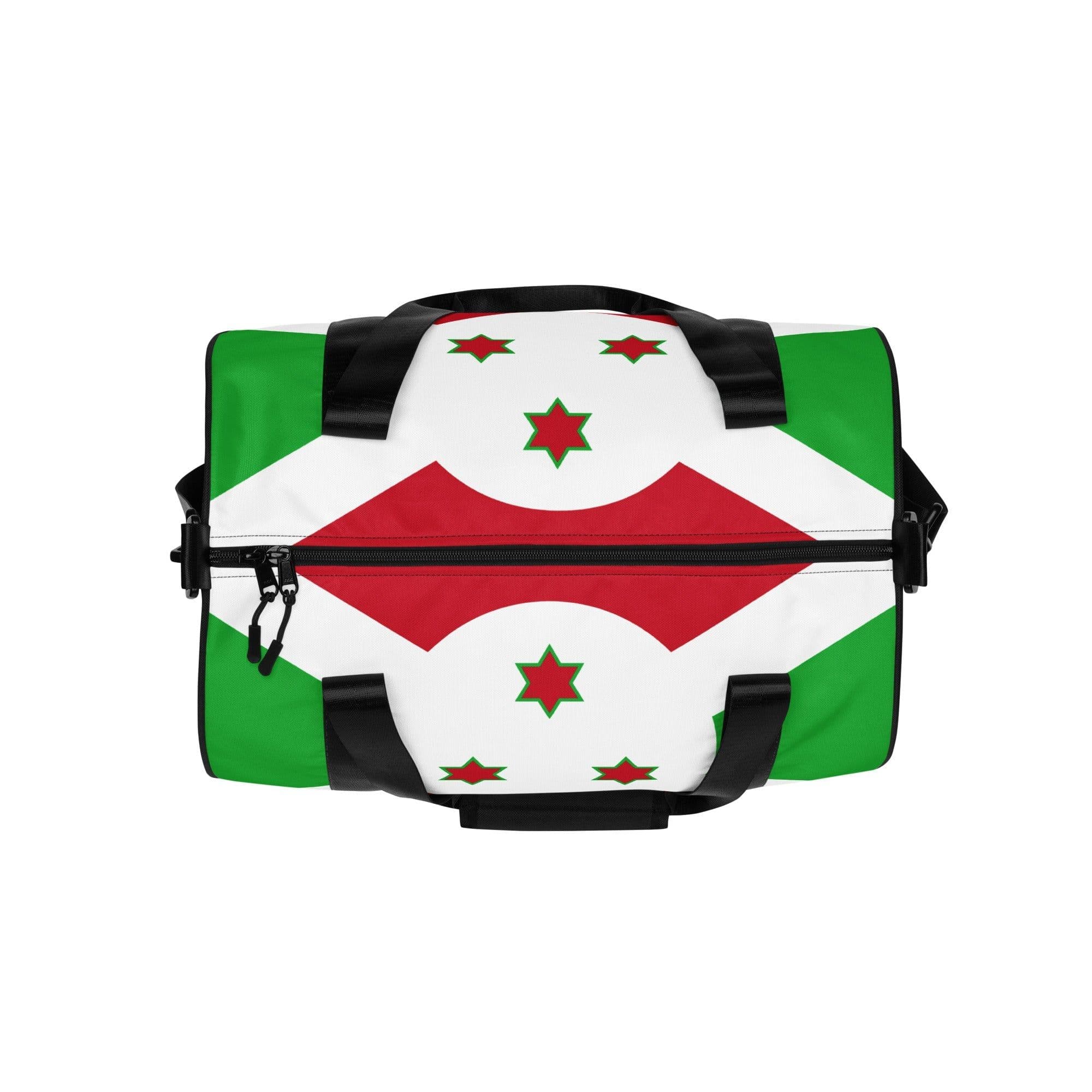 image-Sac de Sport Drapeau du Burundi – Polyester – Moyenne Capacité