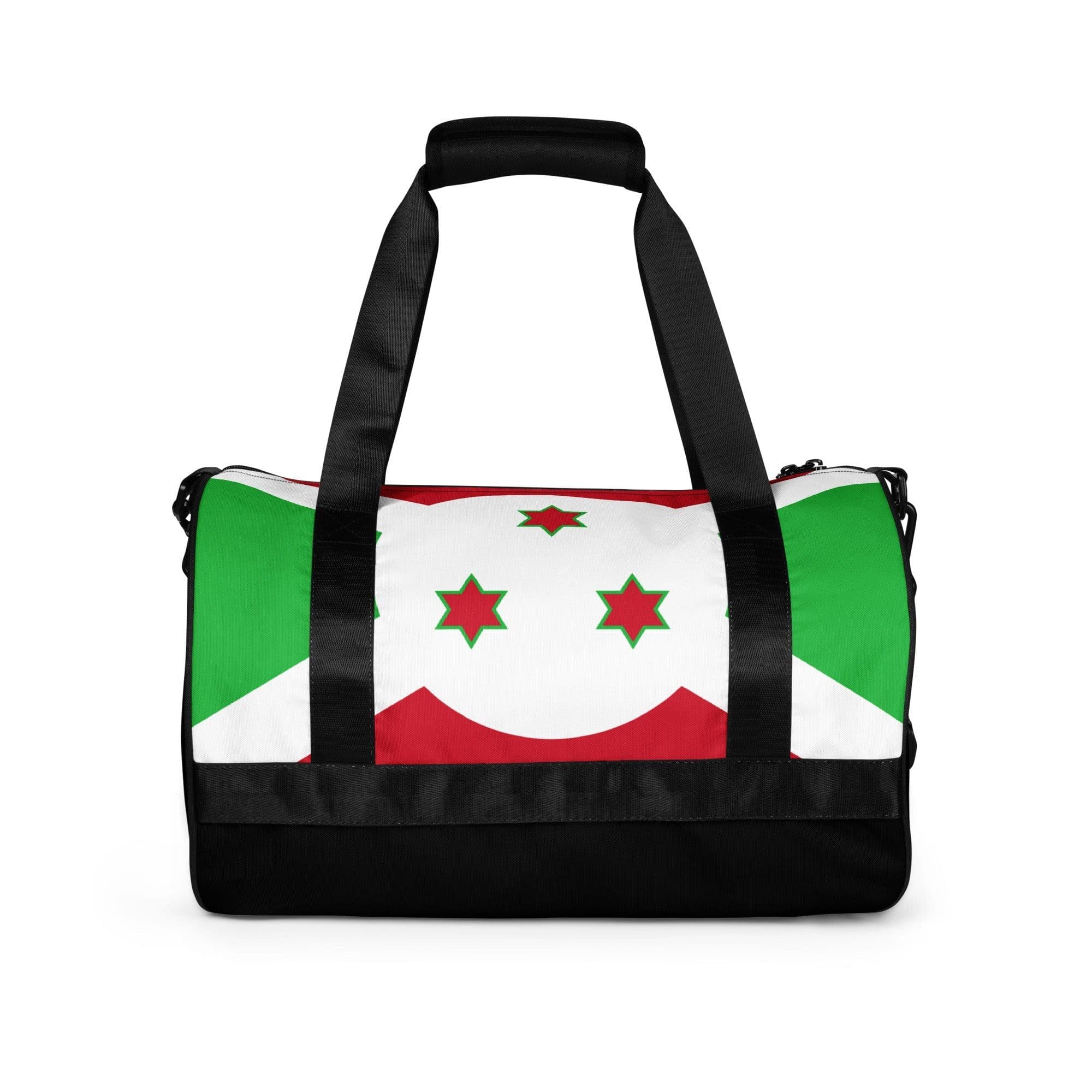 image-Sac de Sport Drapeau du Burundi – Polyester – Moyenne Capacité