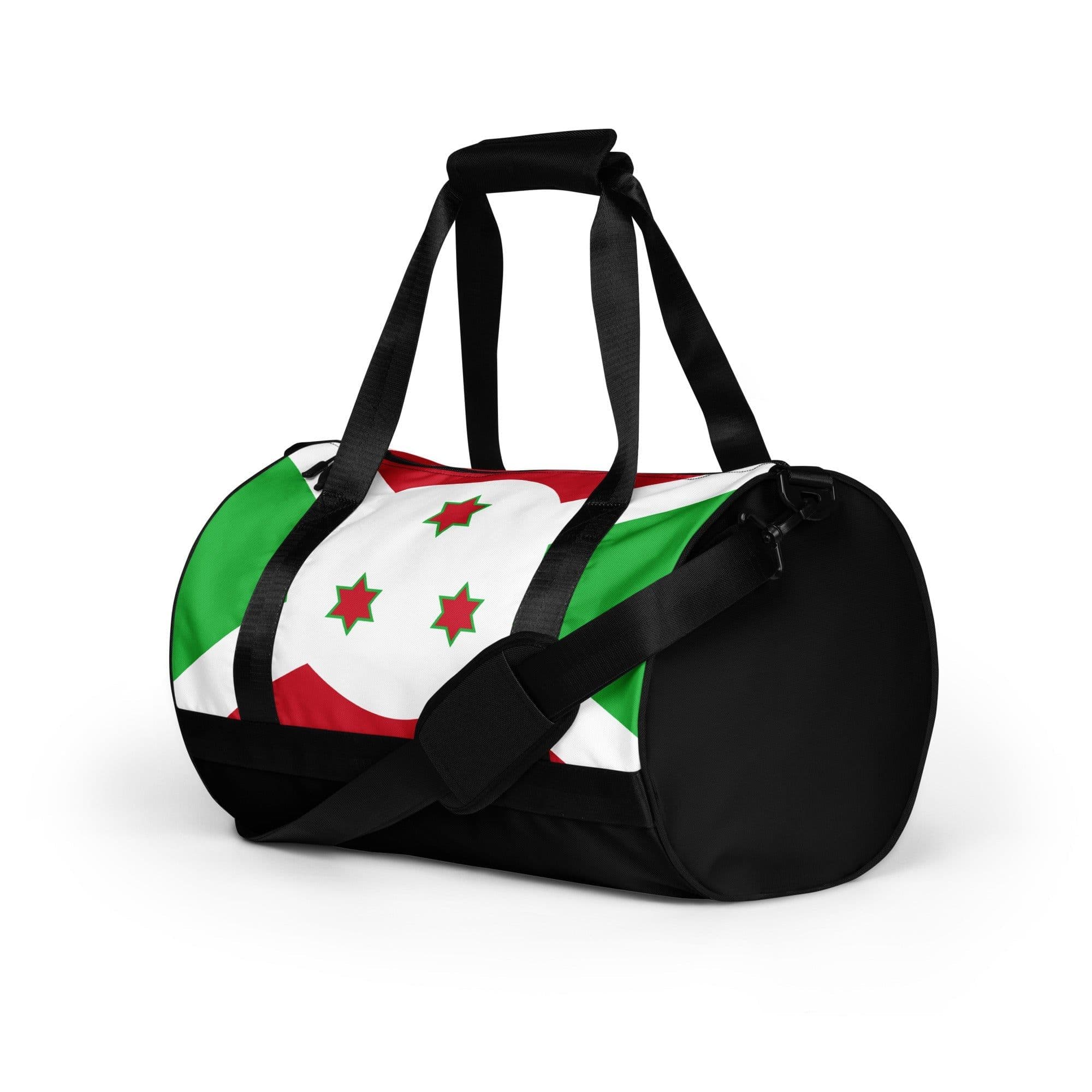 image-Sac de Sport Drapeau du Burundi – Polyester – Moyenne Capacité