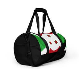 image-Sac de Sport Drapeau du Burundi – Polyester – Moyenne Capacité