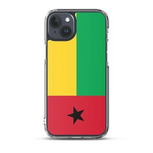 image-Coque iPhone Drapeau de la Guinée-Bissau – Étui Souple – Résistant et