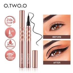 image-O.TWO.O Eyeliner Pencil Liquid Eye Liner Waterproof Smudge Proof Quick
