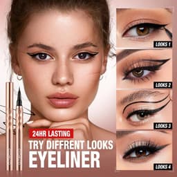 image-O.TWO.O Eyeliner Pencil Liquid Eye Liner Waterproof Smudge Proof Quick