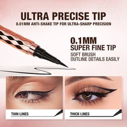 image-O.TWO.O Eyeliner Pencil Liquid Eye Liner Waterproof Smudge Proof Quick
