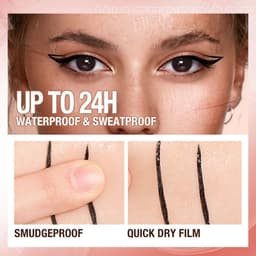 image-O.TWO.O Eyeliner Pencil Liquid Eye Liner Waterproof Smudge Proof Quick