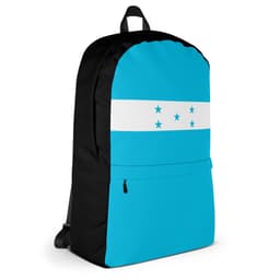image-Sac à dos Drapeau du Honduras – Polyester – Léger et Résistant