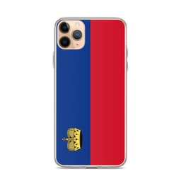 image-Coque iPhone Drapeau Liechtenstein – Étui Souple – Résistant et Antich