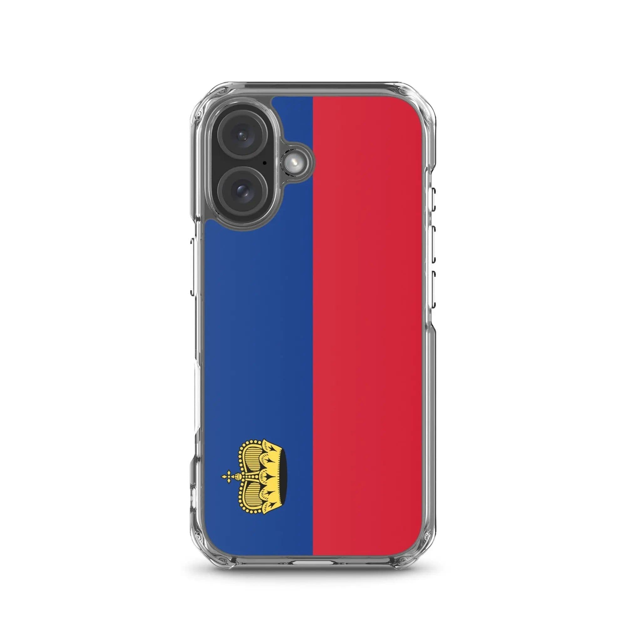 image-Coque iPhone Drapeau Liechtenstein – Étui Souple – Résistant et Antich