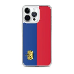 image-Coque iPhone Drapeau Liechtenstein – Étui Souple – Résistant et Antich