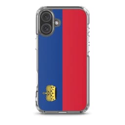 image-Coque iPhone Drapeau Liechtenstein – Étui Souple – Résistant et Antich