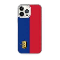 image-Coque iPhone Drapeau Liechtenstein – Étui Souple – Résistant et Antich