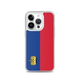 image-Coque iPhone Drapeau Liechtenstein – Étui Souple – Résistant et Antich