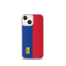 image-Coque iPhone Drapeau Liechtenstein – Étui Souple – Résistant et Antich