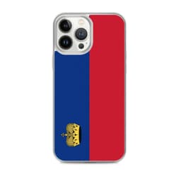 image-Coque iPhone Drapeau Liechtenstein – Étui Souple – Résistant et Antich