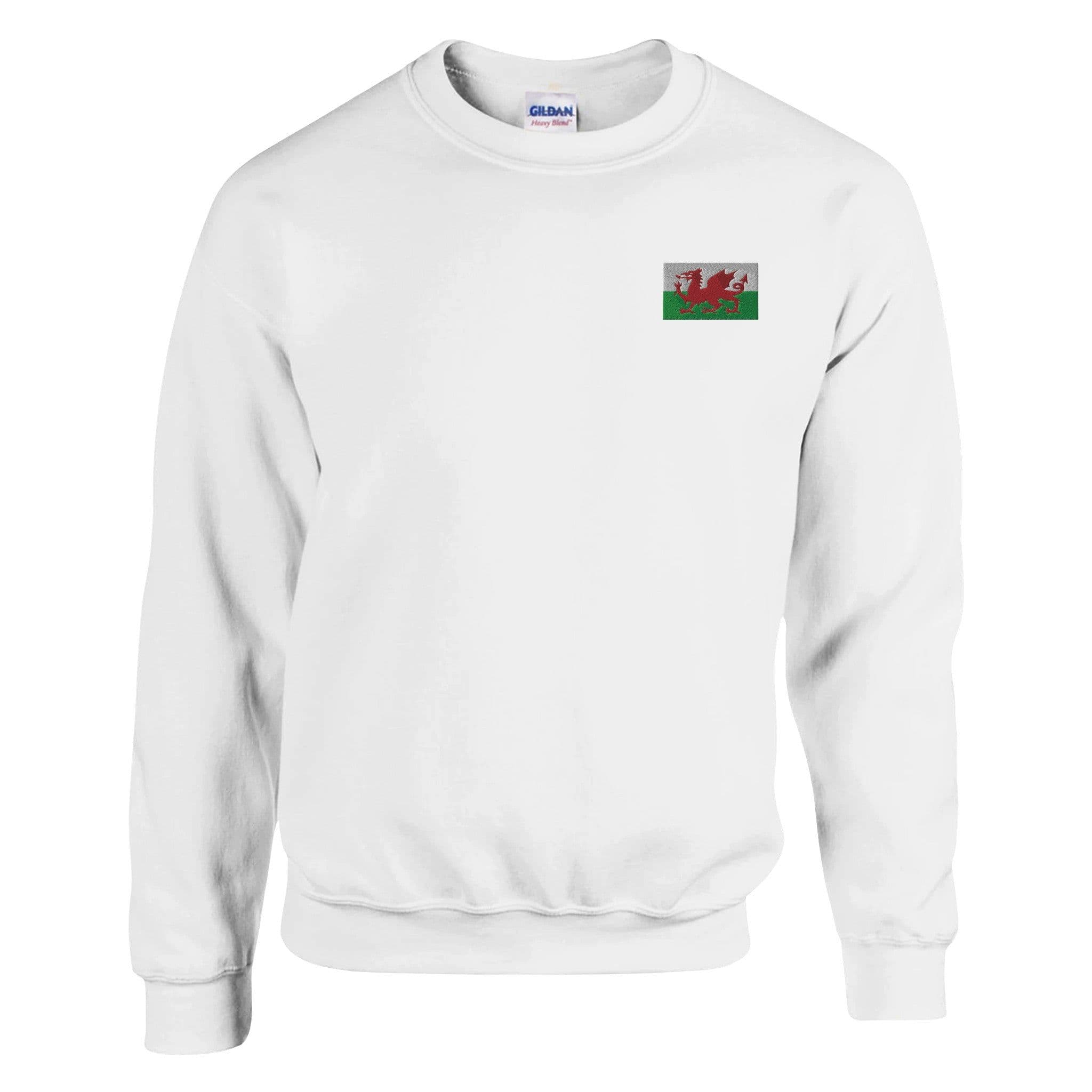 image-Sweat-shirt Drapeau du pays de Galles en broderie
