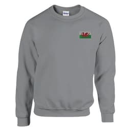 image-Sweat-shirt Drapeau du pays de Galles en broderie