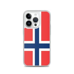 image-Coque iPhone Drapeau de l'île Bouvet – Étui Souple – Résistant et Anti