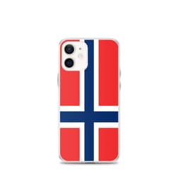 image-Coque iPhone Drapeau de l'île Bouvet – Étui Souple – Résistant et Anti